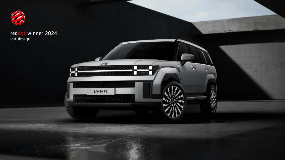 HYUNDAİ SANTA FE RED DOT TASARIM ÖDÜLÜNÜ KAZANDI. 