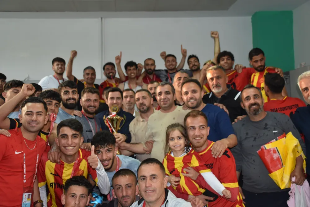 YENİ GENÇ MURATSPOR, BİNGÖL 1. AMATÖR LİG’DE ŞAMPİYON OLDU